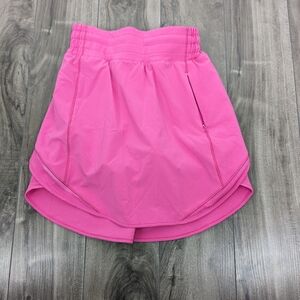 Lululemon Hotty Hot Sonic Pink Skort Size 0